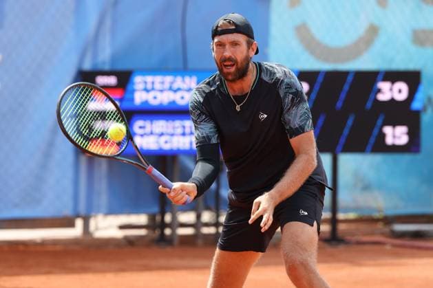 Christoph Negritu (GER), ATP, Tennis Herren Challenger Schwaben Open, Herren, Achtelfinale, Tennis, 20.08.2025 Augsburg Bayern Deutschland