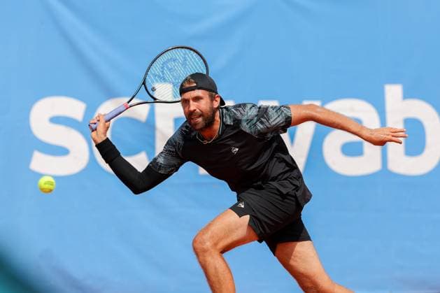 Christoph Negritu (GER), ATP, Tennis Herren Challenger Schwaben Open, Herren, Achtelfinale, Tennis, 20.08.2025 Augsburg Bayern Deutschland