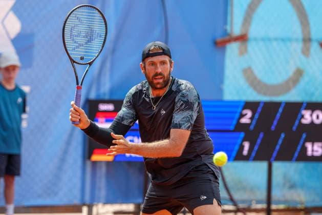 Christoph Negritu (GER), ATP, Tennis Herren Challenger Schwaben Open, Herren, Achtelfinale, Tennis, 20.08.2025 Augsburg Bayern Deutschland