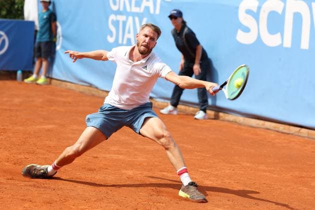 Cedrik-Marcel Stebe (GER), ATP, Tennis Herren Challenger Schwaben Open, Herren, Achtelfinale, Tennis, 20.08.2025 Augsburg Bayern Deutschland