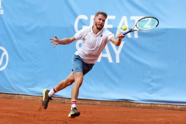 Cedrik-Marcel Stebe (GER), ATP, Tennis Herren Challenger Schwaben Open, Herren, Achtelfinale, Tennis, 20.08.2025 Augsburg Bayern Deutschland