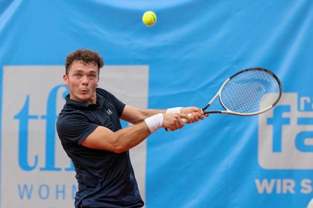 Inaki Montes-De La Torre (ESP), ATP, Tennis Herren Challenger Schwaben Open, Herren, Achtelfinale, Tennis, 20.08.2025 Augsburg Bayern Deutschland