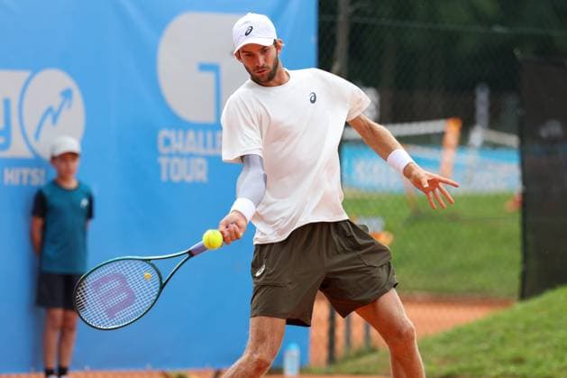 Henri Squire (GER), ATP, Tennis Herren Challenger Schwaben Open, Herren, Achtelfinale, Tennis, 20.08.2025 Augsburg Bayern Deutschland