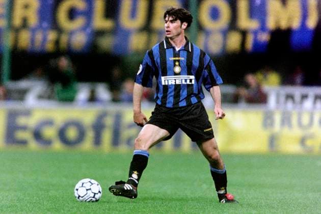 970413 Fotboll, Serie A, Inter - Milan, 3-0: Ciriaco Sforza, Inter. *** 970413 Football, Serie A, Inter Milan, 3 0 Ciriaco Sforza, Inter  Copyright: THOMMYxNYHLEN BB970413BB078