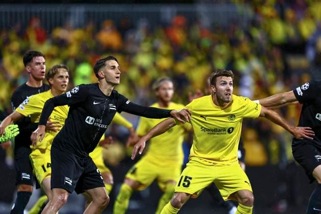 UEFA Champions Leauge Playoff 2025 2026 Bodo Glimt Sturm Graz Bodo 20250820 Bodo Glimts Fredrik Bjorkan during the UEFA Champions Leauge Playoff match between Bodo Glimt and Sturm Graz at Aspmyra Stadium Photo Mats Torbergsen NTB Bodo Norge EDITORIAL USE ONLY RESTRICTED USE FOR BETTING COMPANIES  Copyright: xMatsxTorbergsenx xNTBx