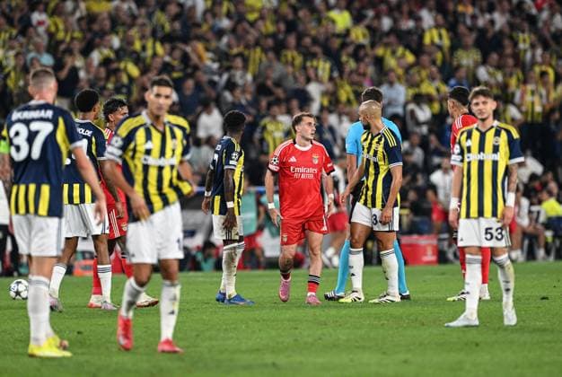 Fenerbahce v Benfica - UEFA Champions League ISTANBUL, TURKIYE - AUGUST 20: Kerem Akturkoglu of Benfica in action during the UEFA Champions League play-off round match between Fenerbahce and Benfica, at Chobani Stadium in Istanbul, Turkiye on August 20, 2025. Elif Ozturk Anadolu Istanbul Turkey. Editorial use only. Please get in touch for any other usage.  Copyright: x2025xAnadoluxElifxOzturkx