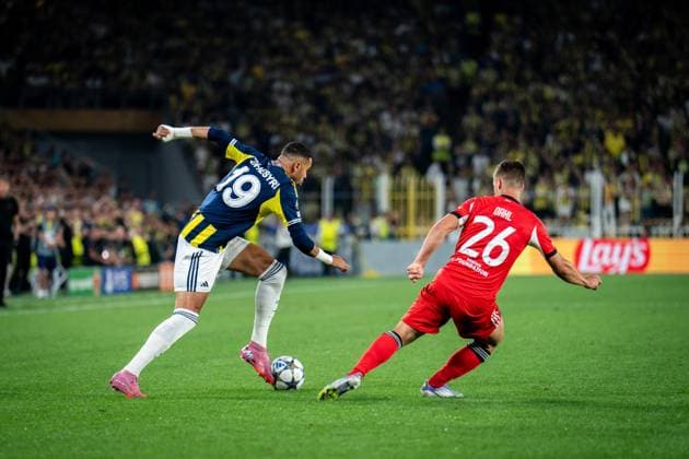 August 20, 2025, Istanbul, Turkey: Yousseff En-Nesyri of Fenerbahce seen in action during the UEFA Champions League Playoff match between Fenerbahce and Benfica in Chobani Stadium. Final score Fenerbahce 0 : 0 Benfica Istanbul Turkey - ZUMAs197 20250820_aaa_s197_156 Copyright: xYagizxGurtugx