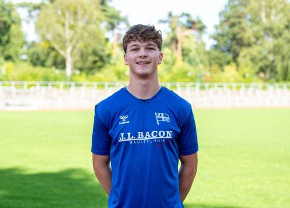 Fabian Bunger; F.C. Hertha 03 Zehlendorf; Regionalliga Nordost, Porträttermin 2025 2026, 29.07.2025, Copyright: xSebastianxRäppold MatthiasxKochx