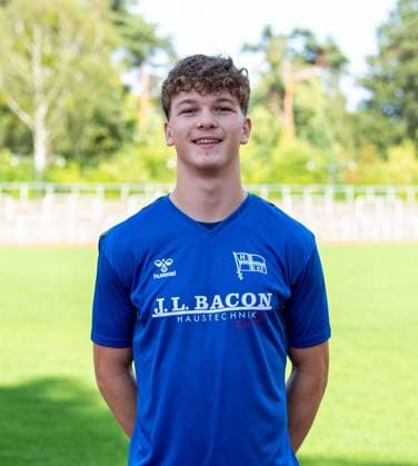 Fabian Bunger; F.C. Hertha 03 Zehlendorf; Regionalliga Nordost, Porträttermin 2025 2026, 29.07.2025, Copyright: xSebastianxRäppold MatthiasxKochx