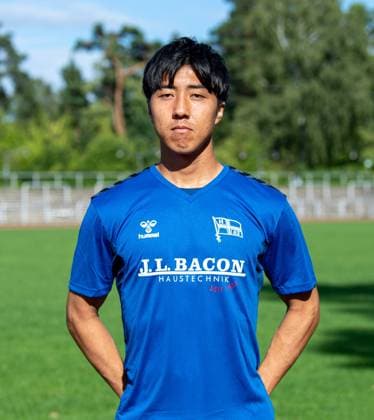 Shinji Yamada; F.C. Hertha 03 Zehlendorf; Regionalliga Nordost, Porträttermin 2025 2026, 29.07.2025, Copyright: xSebastianxRäppold MatthiasxKochx