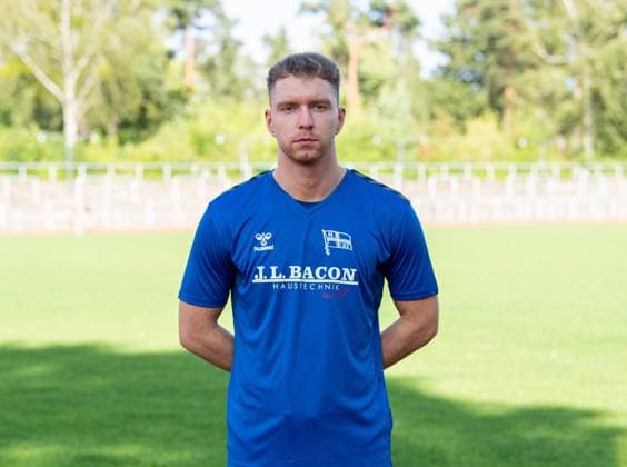 Daniel Krasucki; F.C. Hertha 03 Zehlendorf; Regionalliga Nordost, Porträttermin 2025 2026, 29.07.2025, Copyright: xSebastianxRäppold MatthiasxKochx