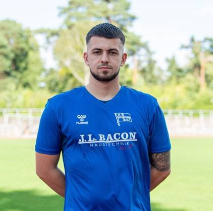 Eric Preljevic; F.C. Hertha 03 Zehlendorf; Regionalliga Nordost, Porträttermin 2025 2026, 29.07.2025, Copyright: xSebastianxRäppold MatthiasxKochx