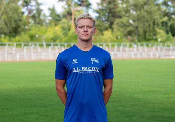 Jules Hasenberg; F.C. Hertha 03 Zehlendorf; Regionalliga Nordost, Porträttermin 2025 2026, 29.07.2025, Copyright: xSebastianxRäppold MatthiasxKochx
