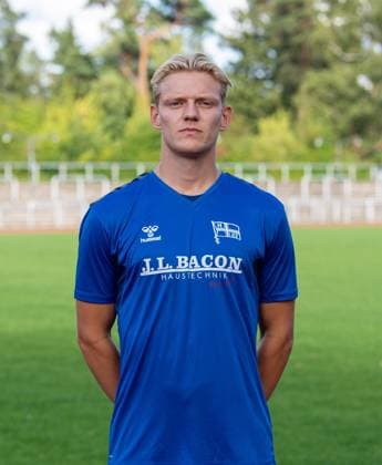 Jules Hasenberg; F.C. Hertha 03 Zehlendorf; Regionalliga Nordost, Porträttermin 2025 2026, 29.07.2025, Copyright: xSebastianxRäppold MatthiasxKochx