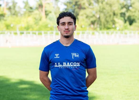 Davud Keskin; F.C. Hertha 03 Zehlendorf; Regionalliga Nordost, Porträttermin 2025 2026, 29.07.2025, Copyright: xSebastianxRäppold MatthiasxKochx