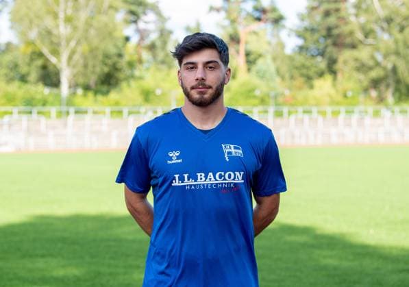 Cenker Yoldas; F.C. Hertha 03 Zehlendorf; Regionalliga Nordost, Porträttermin 2025 2026, 29.07.2025, Copyright: xSebastianxRäppold MatthiasxKochx