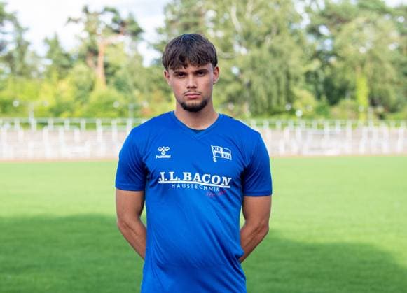 Bastian Steinrücken; F.C. Hertha 03 Zehlendorf; Regionalliga Nordost, Porträttermin 2025 2026, 29.07.2025, Copyright: xSebastianxRäppold MatthiasxKochx