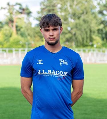 Bastian Steinrücken; F.C. Hertha 03 Zehlendorf; Regionalliga Nordost, Porträttermin 2025 2026, 29.07.2025, Copyright: xSebastianxRäppold MatthiasxKochx