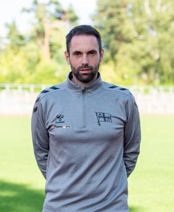 Trainer Steffen Israel; F.C. Hertha 03 Zehlendorf; Regionalliga Nordost, Porträttermin 2025 2026, 29.07.2025, Copyright: xSebastianxRäppold MatthiasxKochx