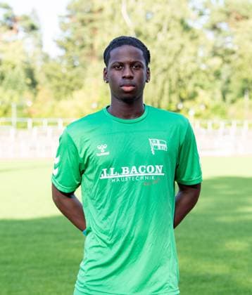 Torhüter Aladji Dieye; F.C. Hertha 03 Zehlendorf; Regionalliga Nordost, Porträttermin 2025 2026, 29.07.2025, Copyright: xSebastianxRäppold MatthiasxKochx