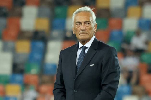 GABRIELE GRAVINA, FIGC, UEFA Supercup Final 2025, Supercoppa, Paris Saint Germain vs Tottenham Hotspur 2-2 (4-3 apk), 13-08-2025, Primo piano, Head shot, Close up SUPERCOPPA UEFA FINALE 2025 PARIS SAINT GERMAIN-TOTTENHAM HOTSPU