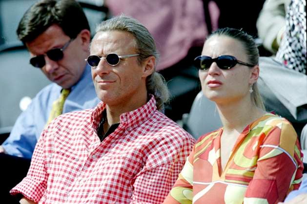 970606 Tennis, Franska Öppna: Björn Borg pa läktaren. *** 970606 Tennis, French Open Björn Borg in the stands  Copyright: BILDBYRAN BB970606BB021