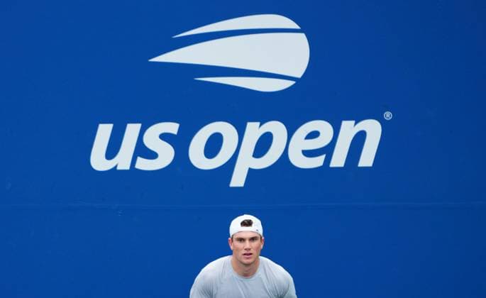 Jack Draper practices 2025 US Open, Thursday Previews, USTA Billie Jean King National Tennis Center, New York, USA - 21 Aug 2025New York Flushing Meadows  Copyright: xJavierxGarcia Shutterstockx 15450990bp