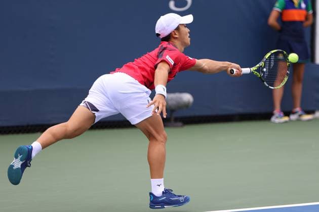 TENIS US OPEN 2025 21082025 N Z YUTA SHIMIZU W TRAKCIE MECZU DRUGIEJ RUNDY KWALIFIKACJI TURNIEJU WIELKIEGO SZLEMA US OPEN 2025 MARCIN CHOLEWINSKI NEWSPIX.PL TENNIS US OPEN 2025 21082025 YUTA SHIMIZU DURING THE MATCH IN THE SECOND ROUND OF QUALIFICATION NEWSPIX.PL --- newspix.pl 