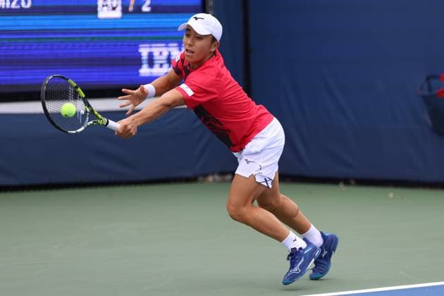TENIS US OPEN 2025 21082025 N Z YUTA SHIMIZU W TRAKCIE MECZU DRUGIEJ RUNDY KWALIFIKACJI TURNIEJU WIELKIEGO SZLEMA US OPEN 2025 MARCIN CHOLEWINSKI NEWSPIX.PL TENNIS US OPEN 2025 21082025 YUTA SHIMIZU DURING THE MATCH IN THE SECOND ROUND OF QUALIFICATION NEWSPIX.PL --- newspix.pl 