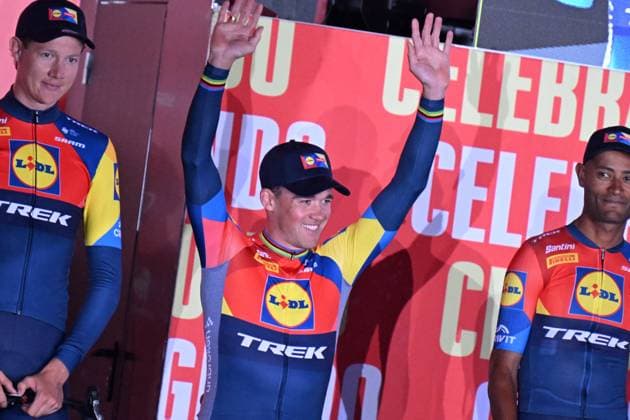 21-08-2025 Presentazione Squadre Vuelta A Espana 2025; 2025, Lidl - Trek; Pedersen, Mads; Torino; 