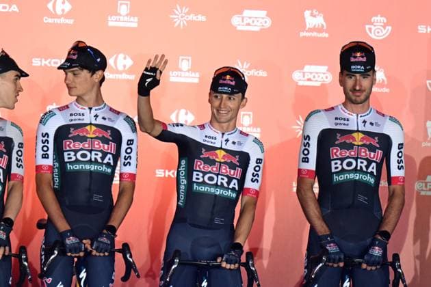 21-08-2025 Presentazione Squadre Vuelta A Espana 2025; 2025, Red Bull - Bora Hansgrohe; Hindley, Jai; Torino; 