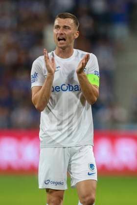 Lech Poznan vs KRC Genk - UEFA Europa League Bryan Heynen during UEFA Europa League play-off match between Lech Poznan and KRC Genk at Poznan Stadium in Poznan,Poland on August 21, 2025 Poznan Poland  Copyright: xAndrzejxIwanczukx originalFilename:iwanczuk-lechpozn250821_npYZ9.jpg