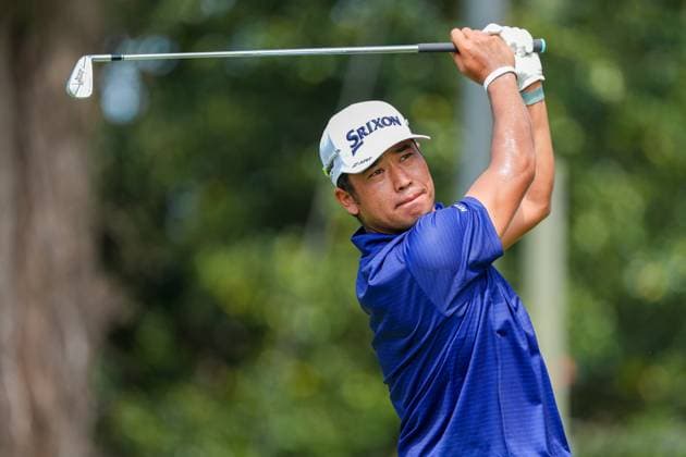 August 21, 2025, Atlanta, Georgia, USA: HIDEKI MATSUYAMA (JPN) tees off the 2nd hole during the first round of the 2025 TOUR Championship at East Lake Golf Club. Atlanta USA - ZUMAw109 20250821_fap_w109_023 Copyright: xDebbyxWongx