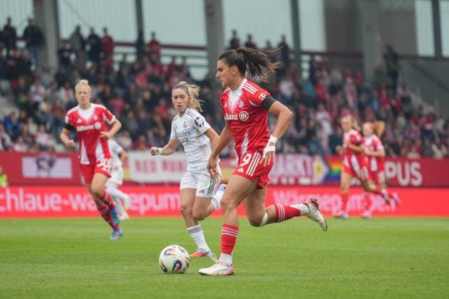 Jovana Damjanovic (FC Bayern, 09) Deutschland, FC Bayern Campus, FC Bayern München, Frauenfußball, Fußball, München, Real Madrid, Testspiel Copyright: xMirjamxGeigerx