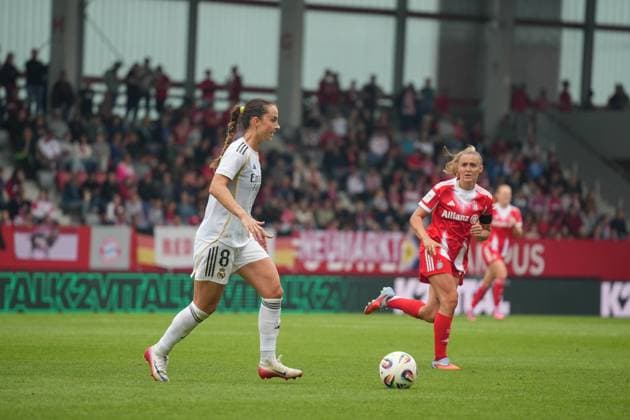 Sara Däbritz (Real Madrid, 08), Deutschland, FC Bayern Campus, FC Bayern München, Frauenfußball, Fußball, München, Real Madrid, Testspiel Copyright: xMirjamxGeigerx