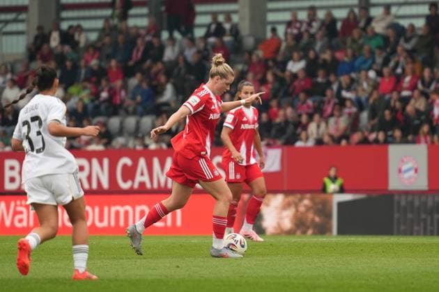Alara Sehitler (FC Bayern, 14), Deutschland, FC Bayern Campus, FC Bayern München, Frauenfußball, Fußball, München, Real Madrid, Testspiel Copyright: xMirjamxGeigerx