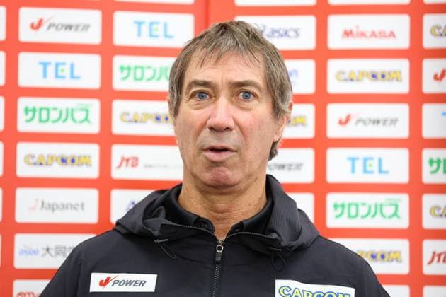 Laurent Tillie (JPN), AUGUST 22, 2025 - Volleyball : Japan men s volleyball national team, Nationalteam training session in Tokyo, Japan. Noxthirdxpartyxsales  aflo_300770805