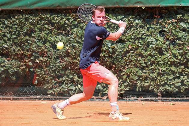 TENNIS - Internazionali di Tennis - M25 ITF Lesa Cup Remy Bertola (SUI) during M25 ITF Lesa Cup, International Tennis match in Lesa, Italy, August 22 2025 Lesa Italy  Copyright: xIPAxSport ABACAx