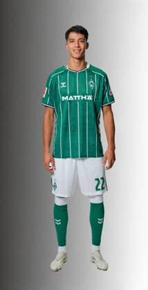 offizieller Portraittermin SV Werder Bremen 2025 2026 Julian Malatini (WerderË½Bremen 22); 1.BL Porträttermin 2025 2026,