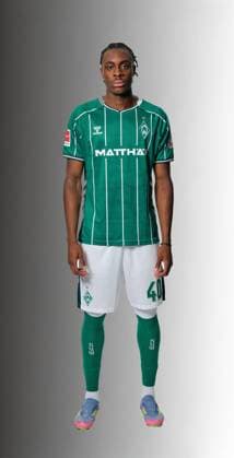 offizieller Portraittermin SV Werder Bremen 2025 2026 Dikeni Salifou (Werder Bremen U 23 40); 1.BL Porträttermin 2025 2026,
