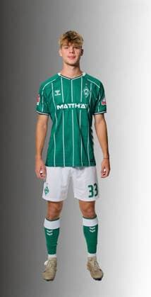 offizieller Portraittermin SV Werder Bremen 2025 2026 Mick Schmetgens (Werder Bremen x33; 1.BL Porträttermin 2025 2026,