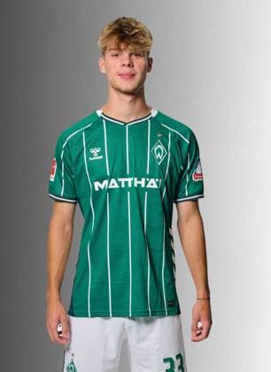 offizieller Portraittermin SV Werder Bremen 2025 2026 Mick Schmetgens (Werder Bremen x33; 1.BL Porträttermin 2025 2026,