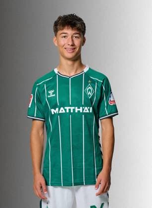 offizieller Portraittermin SV Werder Bremen 2025 2026 Patrice Covic (Werder Bremen 24); 1.BL Porträttermin 2025 2026,