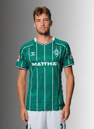 offizieller Portraittermin SV Werder Bremen 2025 2026 Olivier Deman (Werder Bremen 02); 1.BL Porträttermin 2025 2026,
