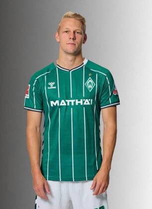 offizieller Portraittermin SV Werder Bremen 2025 2026 Marco Gruell Grüll (Werder Bremen 17); 1.BL Porträttermin 2025 2026,