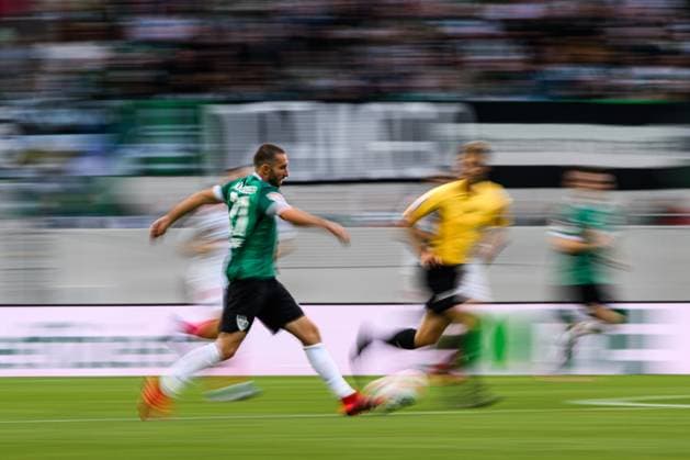 MUNSTER, GERMANY - 22 AUGUST, 2025: Rico Preissinger, The football match of 2.Bundesliga SC Preussen Munster 1. FC Nurnberg at LVM-Preussenstadion  Copyright: xVITALIIxKLIUIEVx