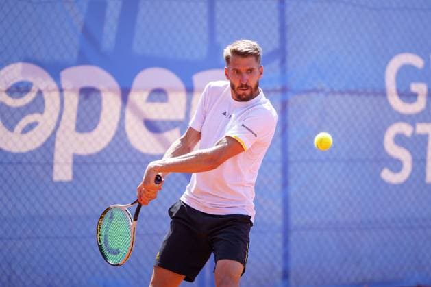 ATP50 Challenger Schwaben Open, Augsburg, 22.08.2025 Cedrik-Marcel Stebe (GER; Germany) ATP50 Challenger Schwaben Open, Augsburg, 22.08.2025 Copyright: xBEAUTIFULxSPORTSx Pajonkx
