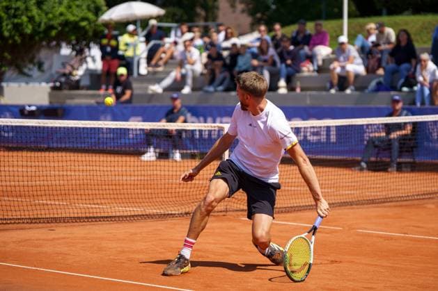 ATP50 Challenger Schwaben Open, Augsburg, 22.08.2025 Cedrik-Marcel Stebe (GER; Germany) ATP50 Challenger Schwaben Open, Augsburg, 22.08.2025 Copyright: xBEAUTIFULxSPORTSx Pajonkx
