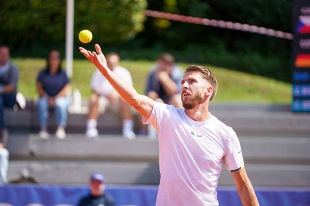 ATP50 Challenger Schwaben Open, Augsburg, 22.08.2025 Cedrik-Marcel Stebe (GER; Germany) ATP50 Challenger Schwaben Open, Augsburg, 22.08.2025 Copyright: xBEAUTIFULxSPORTSx Pajonkx
