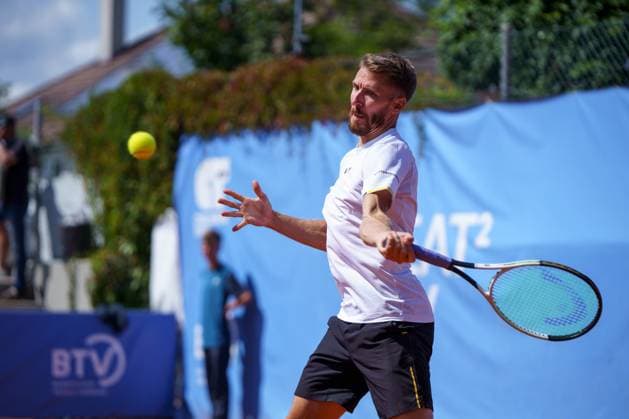 ATP50 Challenger Schwaben Open, Augsburg, 22.08.2025 Cedrik-Marcel Stebe (GER; Germany) ATP50 Challenger Schwaben Open, Augsburg, 22.08.2025 Copyright: xBEAUTIFULxSPORTSx Pajonkx